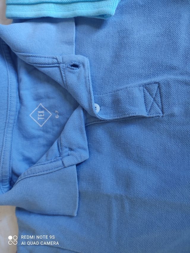 Ropa niño 6-7 años - 3 polos, 4shorts