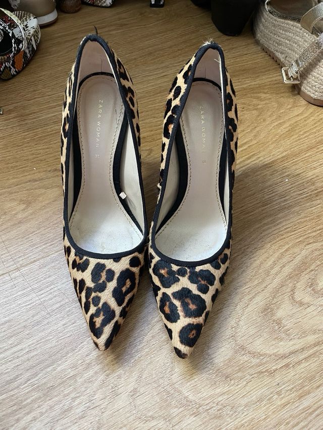 Tacones Zara|Leopardo