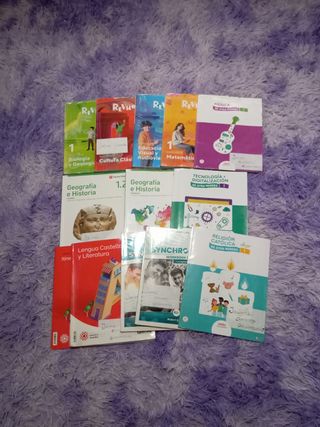 Libros de texto lote