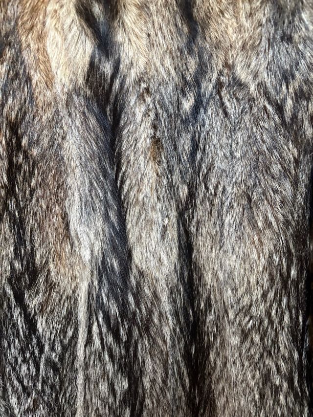 Cappotto pelliccia marrone