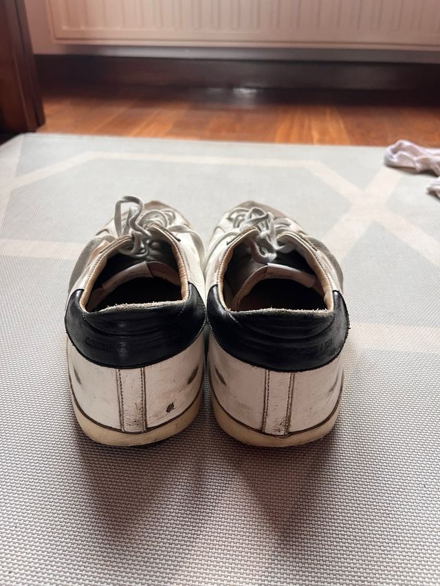 Golden Goose Superstar - sneakers bianche e marr