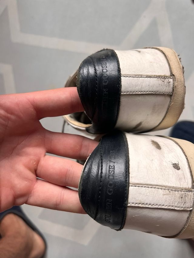 Golden Goose Superstar - sneakers bianche e marr