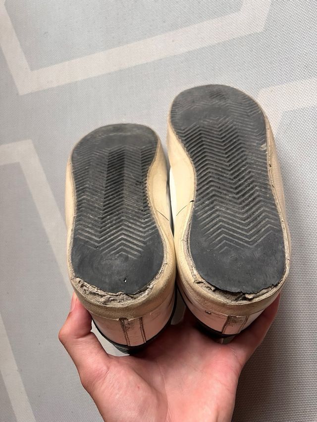 Golden Goose Superstar - sneakers bianche e marr