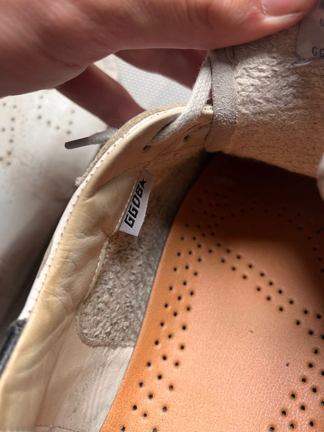 Golden Goose Superstar - sneakers bianche e marr