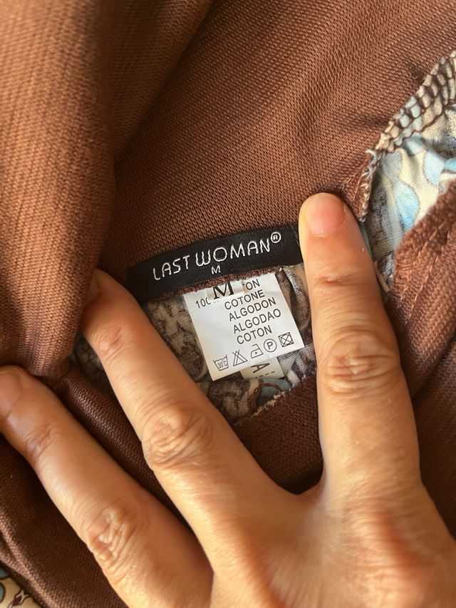 Falda vuelo algodón multicolor