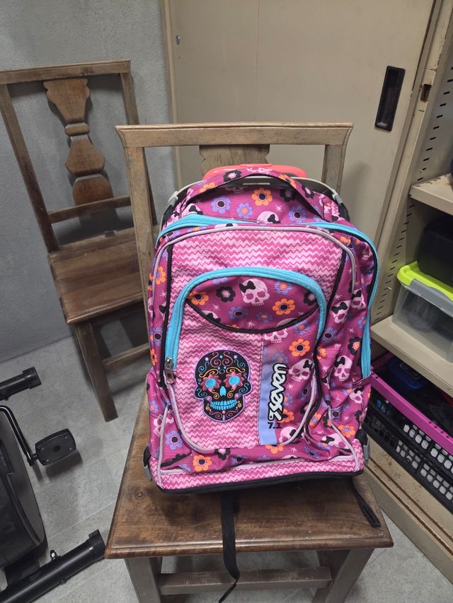 Zaino Seven con trolley sganciabile.