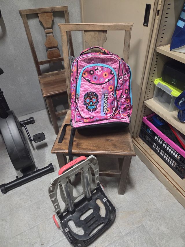 Zaino Seven con trolley sganciabile.