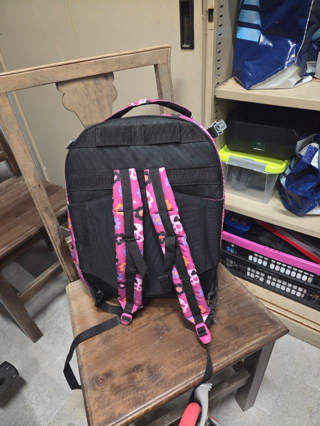 Zaino Seven con trolley sganciabile.