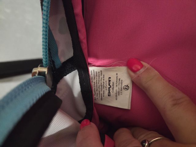 Zaino Seven con trolley sganciabile.