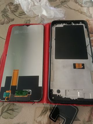Oppo A16S rosso - custodia inclusa