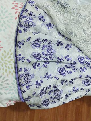 Traje Fallera niña - Blanco y Morado