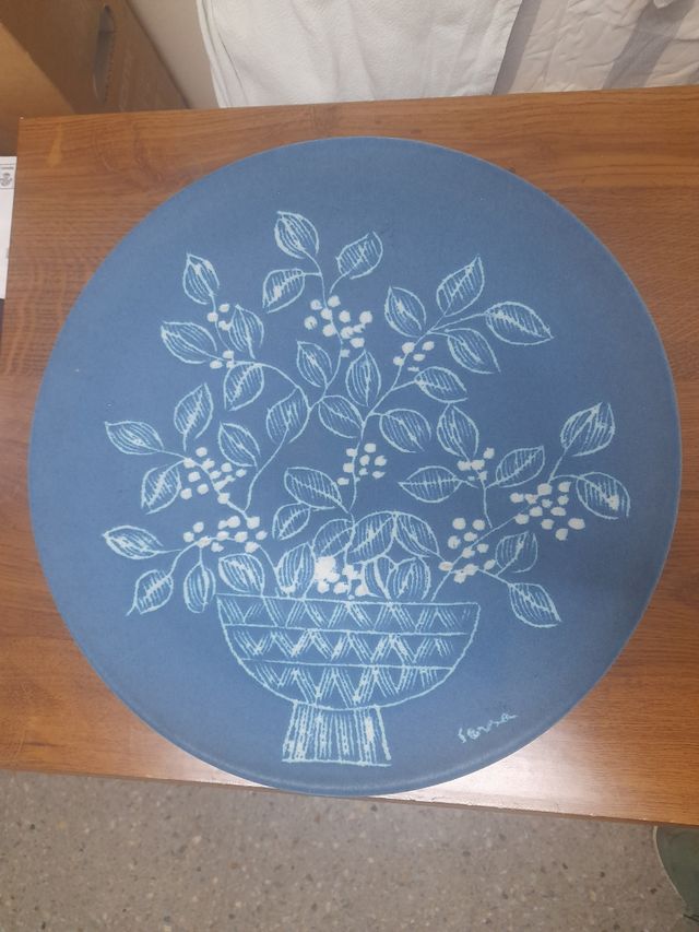 Plato decorativo Serra vintage
