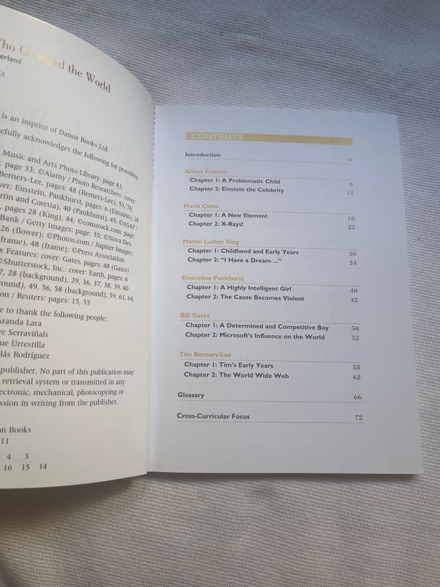 PEOPLE WHO CHANGED THE WORLD (4 ESO)