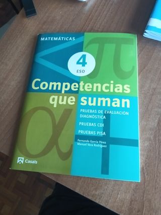 Competencias que suman. Matemáticas 4 ESO