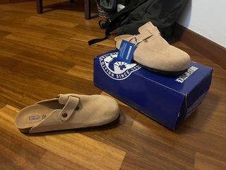Birkenstock Boston - Beige, Tg 44