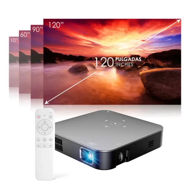 ¡NUEVO! Proyector LED Portátil S200 DLP Android
