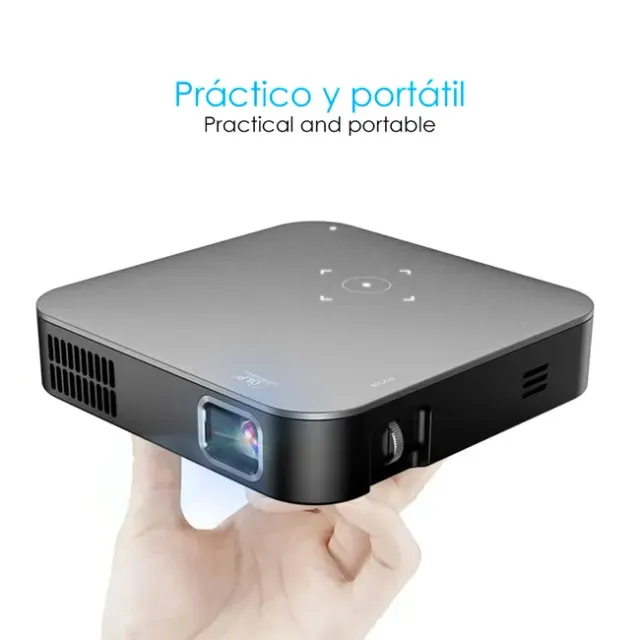 ¡NUEVO! Proyector LED Portátil S200 DLP Android