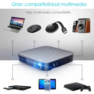 Proyector LED Portátil S200 DLP Android