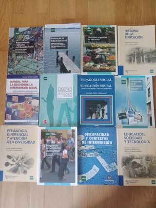 Libros UNED educación infantil 