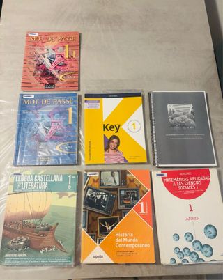 libros 1 bachillerato 