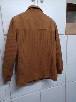 Chaqueta ante y punto caballero.