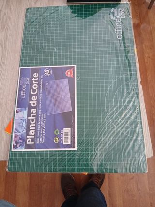 Plancha Corte A3  Verde- Office Box