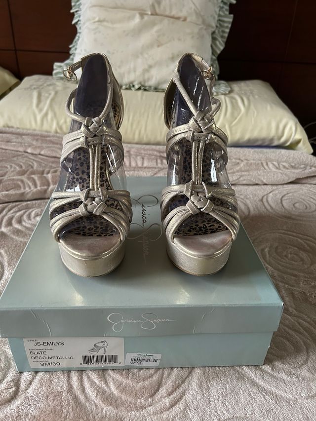 Sandalias Jessica Simpson JS-EMILYS Plata