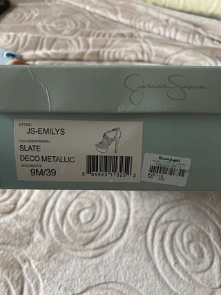 Sandalias Jessica Simpson JS-EMILYS Plata