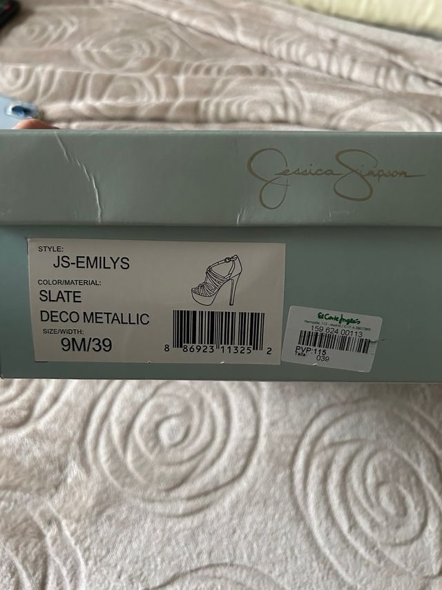 Sandalias Jessica Simpson JS-EMILYS Plata