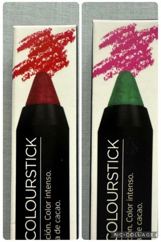 Labiales COLOURSTICK rojos y verdes