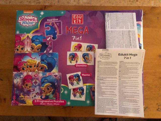 Shimmer Shine Mega 7 en 1: Juego nuevo