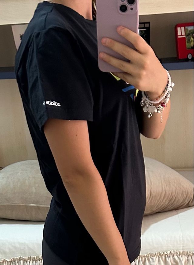 Maglietta Adidas nera