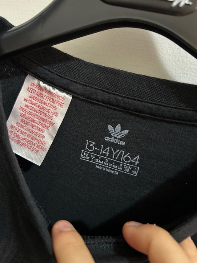 Maglietta Adidas nera