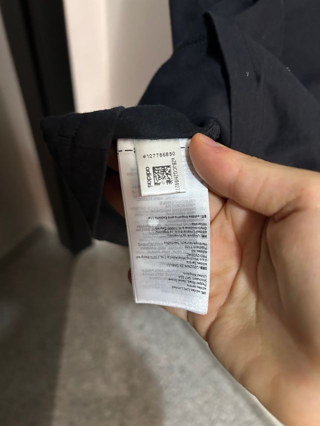 Maglietta Adidas nera