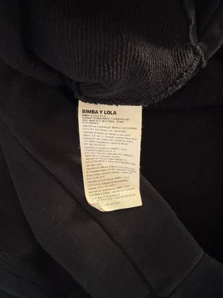 Sudadera Bimba y Lola negra