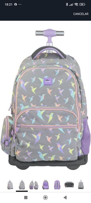 Mochila Milan 625601SCL con ruedas