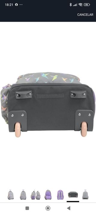 Mochila Milan 625601SCL con ruedas