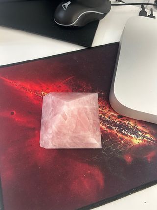 Pirámide Cuarzo Rosa