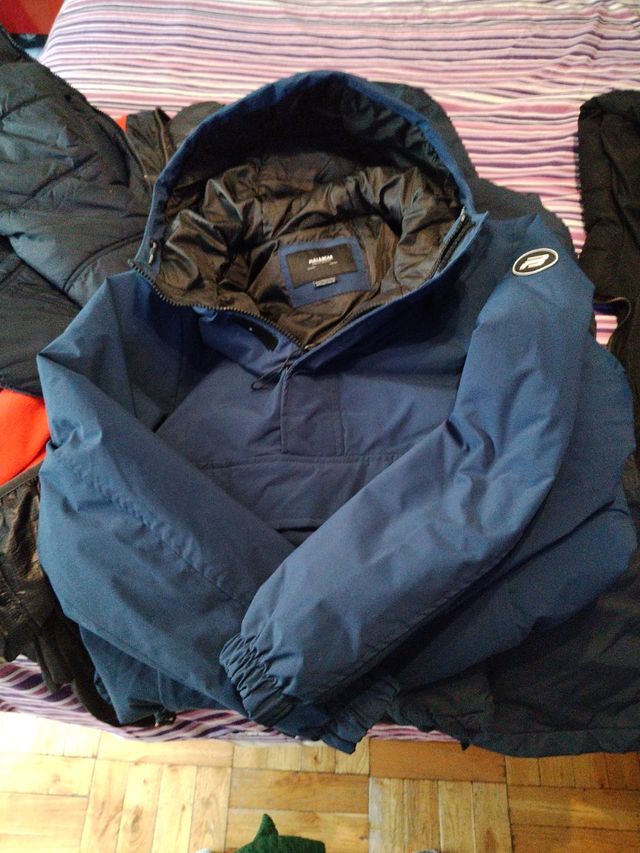 Chaqueta Pull&Bear azul marino talla S