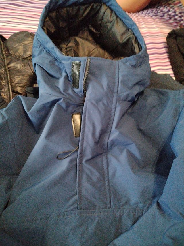 Chaqueta Pull&Bear azul marino talla S