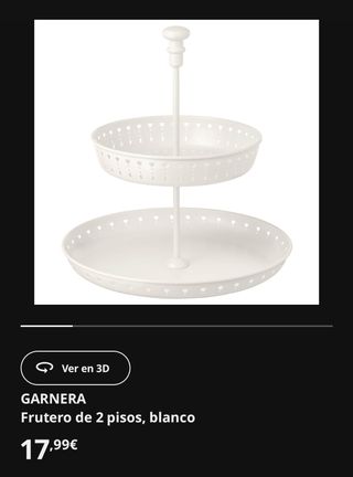 Frutero GARNERA Ikea - 2 pisos