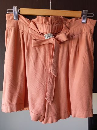 2 Shorts anchos Pimkie y Stradivarius - Talla S