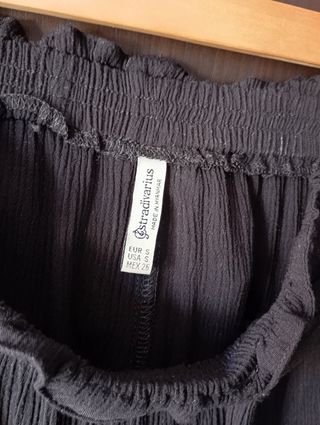 2 Shorts anchos Pimkie y Stradivarius - Talla S