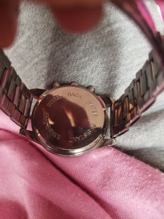 Reloj GENEVA plateado