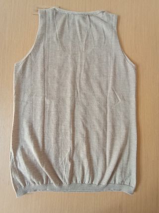 Top FALCONERI beige Tg.L cashmere 