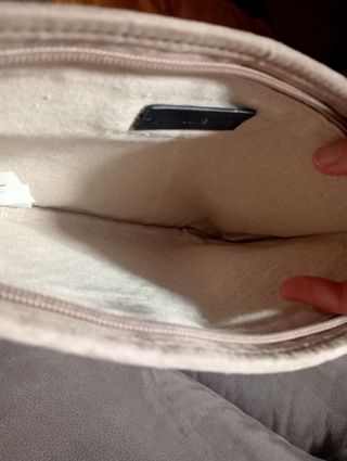 Bolso Mango | Negro y Rosa