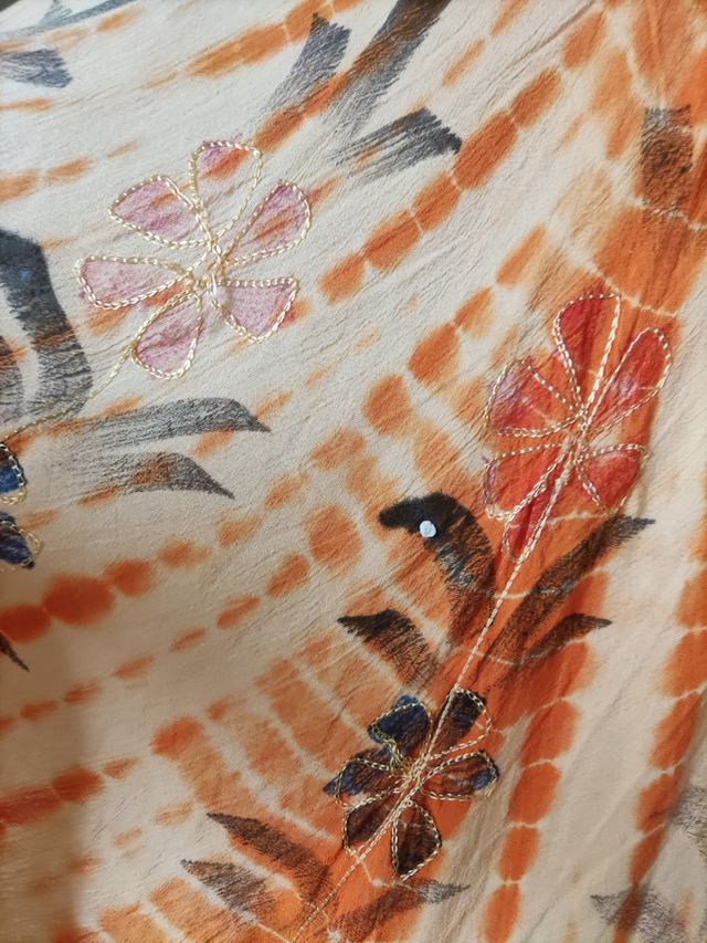 Vestido boho naranja - India