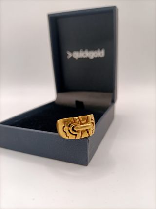 Anillo oro 18k - 3,88gr