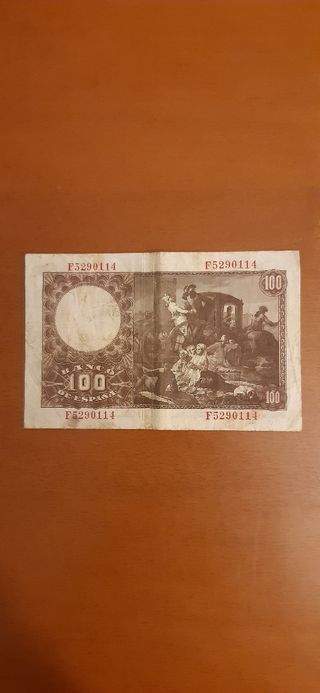 Billete 100 Pesetas España 1948