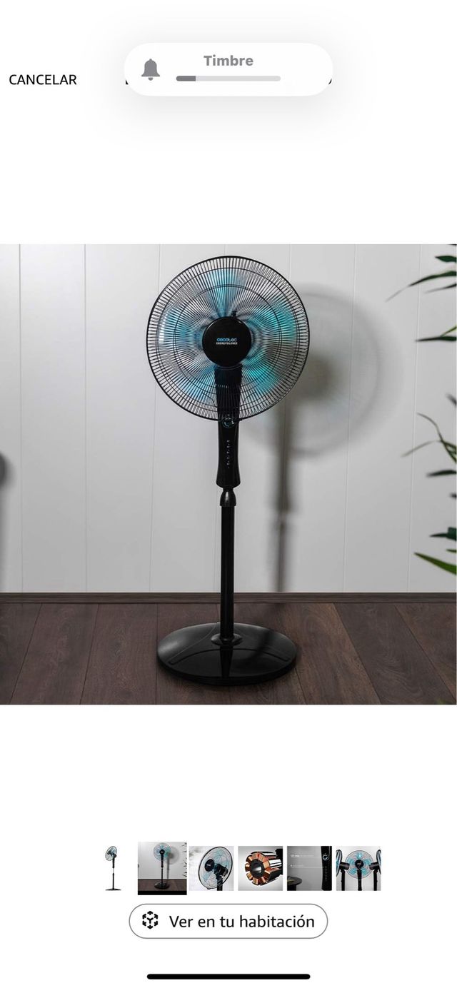 Ventilador Cecotec - Negro